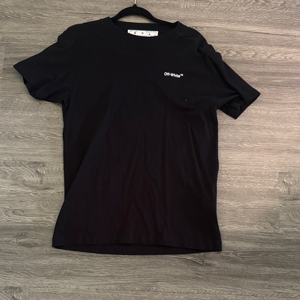 Off-White Classic Black Short Sleeve Tee